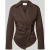 comma slim fit blouse in wikkel-look
