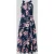 Christian Berg Cocktail midi-jurk met all-over bloemenmotief
