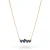 Orphelia ‘Novel’ Dames 925 Sterling Zilveren Ketting – Goud ZK-7534
