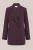 WE Studio – Dames regular fit double-breasted blazer – Oversized – Aubergine –