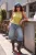 Trendyol Curve Dames Groen Bloemen Mouwloos Getailleerd Grote maten Blouses