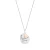 XENOX Ketting  rose-goud / zilver