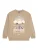 Only & Sons Junior Sweatshirt ‘OSJROAD’  beige / donkerbeige / duifblauw / wit