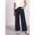 Broek met High Waist en rechte pijpen in casual pasvorm