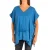 Losse poncho met V-hals kwastjes 8949 dames
