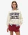 Superdry Vrouwen Athletic Essentials Relaxed Sweatshirt met Appliqué Wit