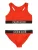 Calvin Klein Swimwear Bikini  oranjerood / zwart / wit