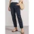 High Waist Barrel Leg Hose im Casual Fit