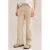 WE Fashion straight casual broek beige
