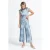 Rich & Royal Crinkle Pants Skyway Blue