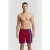 Arena Men’s  Icons Beach Bermuda Logo Burgundy-neon Blue