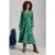 White Stuff Megan Jersey Dress Green Print