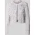 Christian Berg Woman Selection Cropped jas met veren