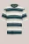 WE Fashion – Heren boxy fit gestreept T-shirt – Boxy Fit – Groen – Katoen –