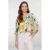 Geisha gebloemde blouse multi