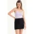 Spaghetti Band Basis Cropped Cami Top