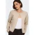 JDY gebreide vest met parels – beige