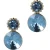 OTAZU Ophelia Earpins Light Sapphire