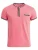 Ombre Shirt  lichtroze / zwart