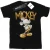Disney Heren Mickey Mouse Gouden standbeeld T-Shirt (Zwart)