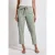 Street One Dames Loose Fit broek met structuur in Groen