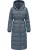 Ragwear Wintermantel ‘Niara’  blauw / wit