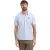 No Excess Polo short sleeve v-collar basic blue
