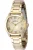 Invicta Wildflower 48235 Dames Horloge – Quartz Uurwerk – Roestvrij Staal met gouden Wijzerplaat – 32mm