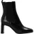 Diesel Giove leren Chelsea-laarzen voor dames (Zwart)