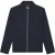 Malelions Men Textured Zip Overshirt | Navy
