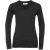 Russell Collection Dames/Dames Marl V Hals Sweatshirt (Zwart)