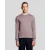 Lyle and Scott Cotton merino crew neck mauve