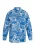 usha Overhemd Dames Blauw wol wit