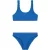 Shiwi Girls Ruby Bikini Set Check Structure Electric Blue Check