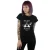 Disney Dames/Dames Mousecrush Mondays Mickey & Minnie Mouse Katoenen T-Shirt (Zwart)