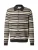 NN07 Gebreid vest ‘Nolan’  beige / marine / donkerbruin