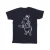 Disney Heren Winnie The Pooh Knorretje Kerst-T-shirt (Marineblauw)