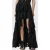 AllSaints Cavarly Emb Skirt Black