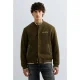 REPLAY bomberjack met borduursels en backprint – military brown