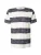 INDICODE JEANS Shirt ‘Paint’  blauw gemêleerd / wit
