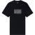 Armani Exchange Slim Fit T-Shirt Met Contourprint, Zwart