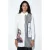 Dames Lange Gestreepte Poplin Shirt