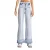 Jeans Straight hoge taille met verticale gestreepte details dames It’s Basic