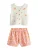Next Set  kaki / pink / oudroze / wit