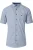 Redmond Casual Overhemd Korte mouw blauw