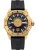 Carlo Colucci Analoog horloge ‘ Drabbe ‘  goud / zwart
