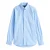 Tommy Hilfiger Heren Geborduurd Logo Normaal Overhemd (Vat Blauw)
