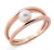 Orphelia Dames 925 Sterling Zilveren Ring – Roze ZR-7509