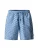 Hackett London Zwemshorts ‘Seashell’  blauw / lichtgroen / wit