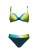 SUNFLAIR Bikini  turquoise / appel / neongroen / wit